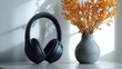 © Lakshmi - Headphones, Vase, Flowers, Sunlight