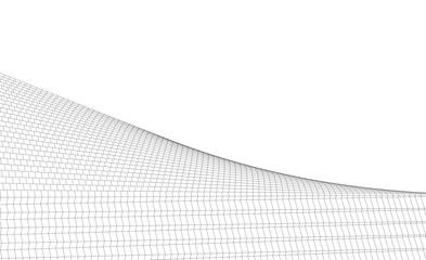 Wall Mural - abstract lines architectural 3d drawing