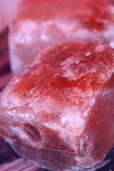 Poster - A close-up view of a piece of food on a table, ideal for use in recipes or lifestyle scenes.