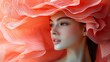 © Hey Creative - Fashionable, perfectly lit woman with a big hat, a visually arresting image for posters or product displays.