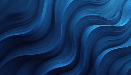 Poster - abstract blue textured background with flowing wavy lines. graphic design resource for wallpaper, cr