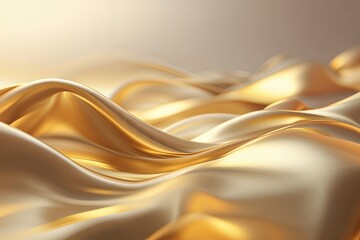 Poster - Gold Gradient Background: Luxurious Blurred Abstract Design