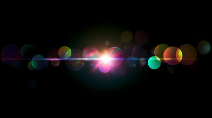 Wall Mural - blur crystal light
