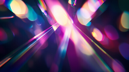 Wall Mural - blur purple light