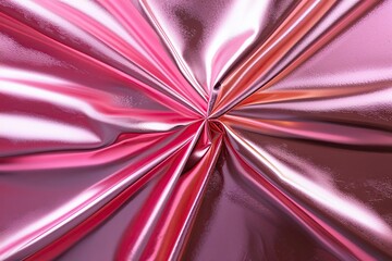 Poster - Rose Gold Gradient Background with Metallic Foil Texture and Soft Pink Shades