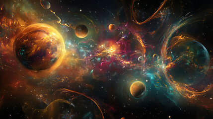 abstract fractal background