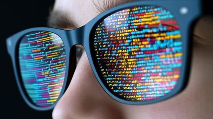Poster - Code Reflection in Glasses: A Glimpse into the Digital World