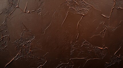 Poster - Dark brown textured background exuding luxury and elegance, ideal for design projects seeking sophistication and visual depth, reminiscent of chocolate or rich earth