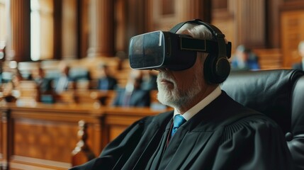 Poster - Exploring virtual reality in the judiciary with immersive technology during a trial