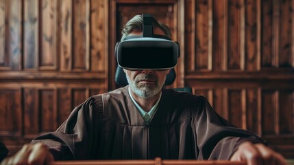 Poster - Virtual reality trial transforms the judiciary system with augmented technology for immersive experiences