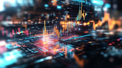 Poster - AI-powered trading desk using advanced tech for financial analysis