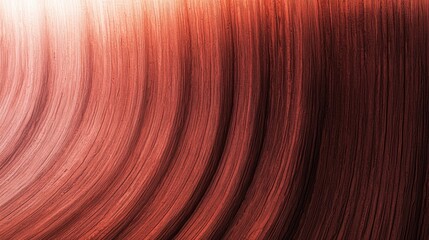 Poster - Striking red and white wave crashing on shore capturing the energy and movement of the sea