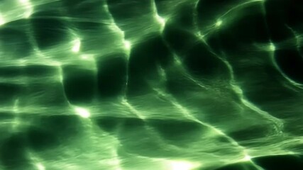 Poster - abstract water texture in green: captivating texture of rippling water in vibrant green, creating a 