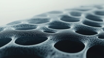 Fototapete - Soft white gradient background with futuristic elements and a clean business concept