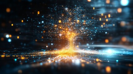 Poster - Visualizing a tokenized crowdfunding campaign through digital artistry