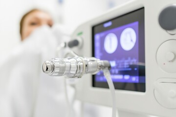 Leinwandbilder - Precision Healthcare Technology Advanced Medical Diagnostics with Digital Imaging - Cutting-Edge Telehealth Innovation for Modern Patient-Centered Care
