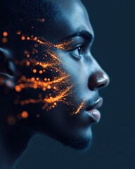Poster - Neurotech Illumination Immersive Digital Transformation of Human Potential through Cutting-Edge Particle Visualization and Emotional Intelligence Design