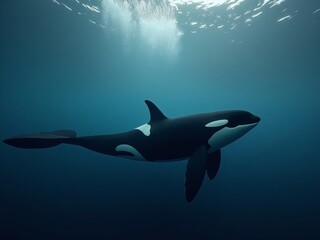 the orca, also known as the killer whale, is a majestic and powerful predator