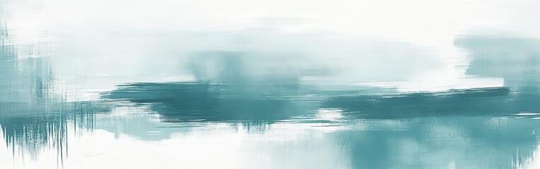 Aufkleber - Soft pencil strokes create a dreamlike landscape of muted colors with dashed lines in a tranquil setting