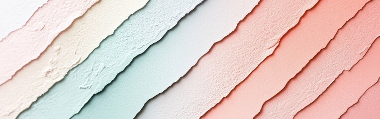 Aufkleber - Smooth gradient layers creating an elegant and soothing visual experience with soft colors transitioning from white to pink