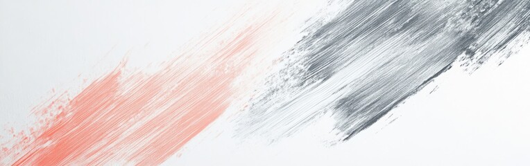Aufkleber - Delicate pencil strokes blend soft tones on a clean white background creating an artistic composition