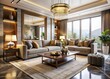© Adisorn - Modern Living Room Interior Design Portfolio - High-Resolution Stock Photo
