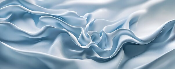 Poster - Abstract light effect blue texture wallpaper in 3D rendering, perfect for dynamic backgrounds or creative digital art projects.