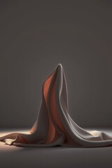 Wall Mural - Sculptural Fabric Display
