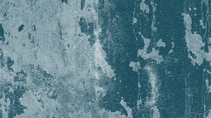 Fototapete - Abstract Teal, Blue & White Marble texture. Dark Blue color surface texture grunge background. Texture of old stoned wall surface. Grainy background texture in shades of grey blue and white