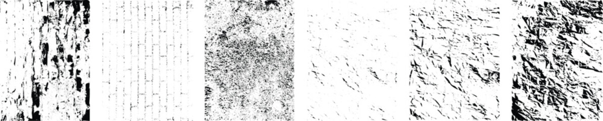 Aufkleber - Grunge Urban Backgrounds set.Texture Vector.Dust Overlay Distress Grain ,Simply Place illustration over any Object to Create grungy Effect .abstract,splattered , dirty, texture for your design.
