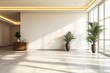 © Siti - Modern minimalist apartment sunlit living room