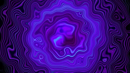 Poster - Stylish abstract blue liquid wave background with smooth flowing texture and modern trendy design.