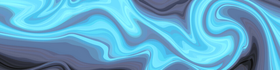 Wall Mural - abstract shades of blue art texture