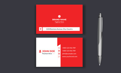 vector business card template