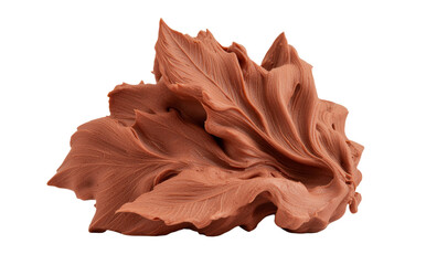 Poster - Chocolate cream spread is depicted in isolation on a white background