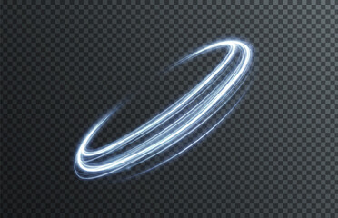 Aufkleber - Futuristic neon wavy trail design with glowing road lines in red and blue. Dynamic light motion effect, ideal for speed, tech, energy, or modern flow-themed abstract backgrounds