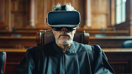 Poster - Virtual reality enhances judiciary processes in modern trials for efficient decision making