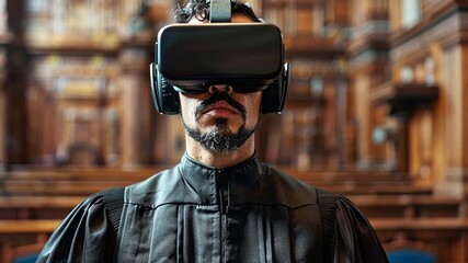 Poster - Exploring virtual reality in the courtroom during modern judicial proceedings
