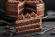 © aldi - Delicious chocolate cake slice. Layers of moist chocolate cake, generously frosted with rich chocolate buttercream