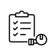 © Lexi - Simple Checklist and Clock Icon for Time Management and Productivity – Task Planning Illustration