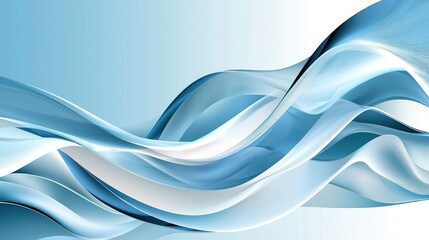 Leinwandbilder - A smooth blue gradient fading into white, enhanced by subtle grainy particles.