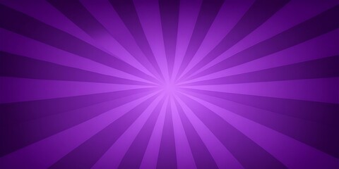 Poster - Vibrant purple sunburst radiating from the center, creating a dynamic backdrop for various designs