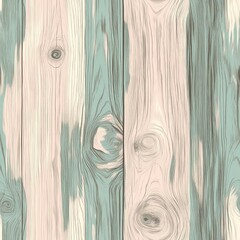 Poster - Soft Pastel Wood Grain Seamless Pattern Design for Modern Interiors