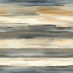 Poster - Subtle Wood Grain Watercolor Seamless Pattern Perfect for Interior Design Projects