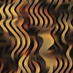 Poster - Seamless Modern Pattern Wavy Woodcut Gradient Texture