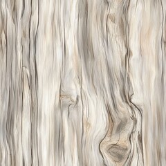 Poster - Coastal Driftwood Texture Seamless Wood Grain Pattern Design