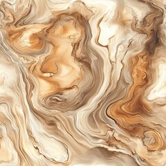 Poster - Elegant Wood Grain Marble Texture Muted Seamless Pattern Design