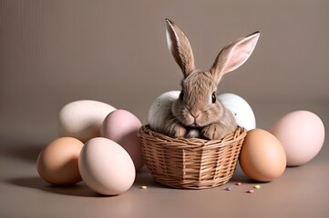 Wall Mural - easter is great when you have chocolate eggs and bunnies.
