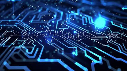 Poster - Exploring digital circuits and their intricate designs in a high-tech environment