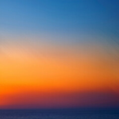 Wall Mural - abstract fluid gradient with warm and cool tones generated image
